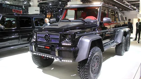 Brabus B63S: Mercedes-Benz G-Class, tracţiune 6x6, 700 CP