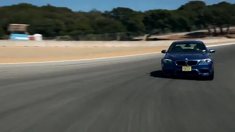 VIDEO: Cum arată o tură de circuit cu BMW M5