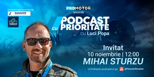 „Podcast cu Prioritate” #85 by ProMotor. Mihai Sturzu despre viața de pilot, disciplină și visul de a zbura