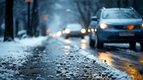 Accidente grave și tamponări din cauza poleiului și ceții. Zonele cu risc major și recomandări pentru șoferi