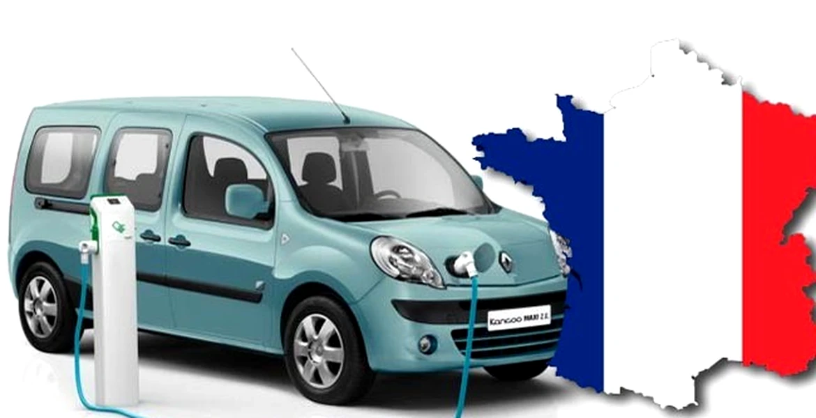 Statul francez vrea să cumpere 25.000 de maşini electrice Renault până în 2015