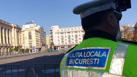 VIDEO. O stradă din București a fost transformată într-un cimitir de mașini