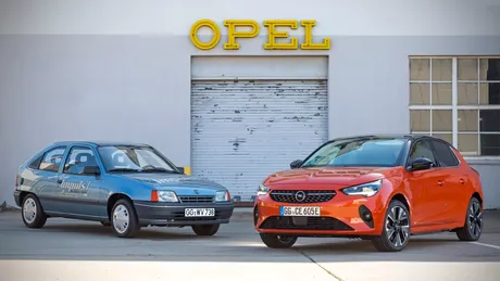 Kadett Impuls I, strămoșul lui Opel Corsa-e, a împlinit 30 de ani