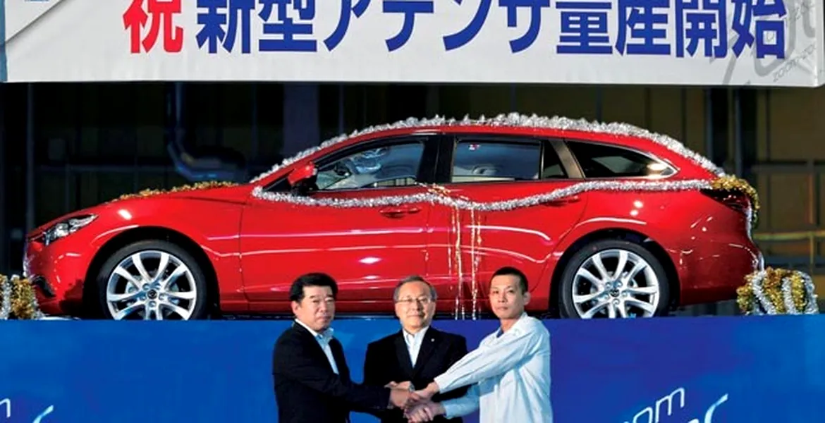 Iată primele imagini cu versiunea break Mazda6 Wagon