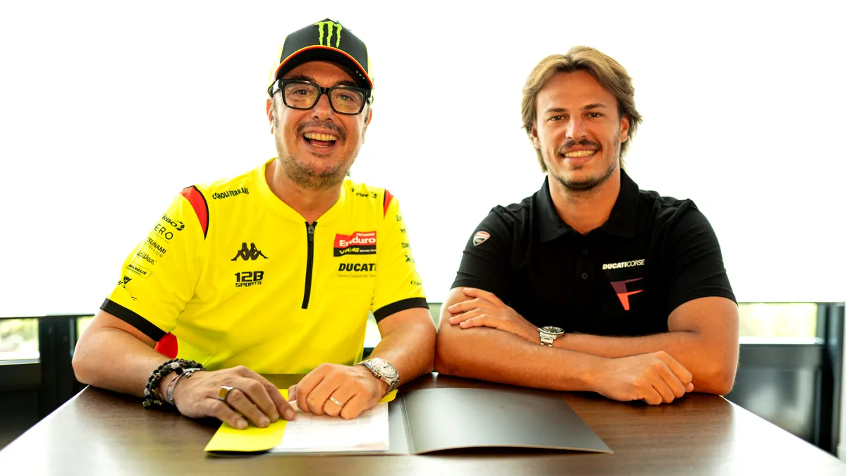 Nicolò Bulega, liderul din Superbike vine în MotoGP din 2027, la echipa legendarului Valentino Rossi
