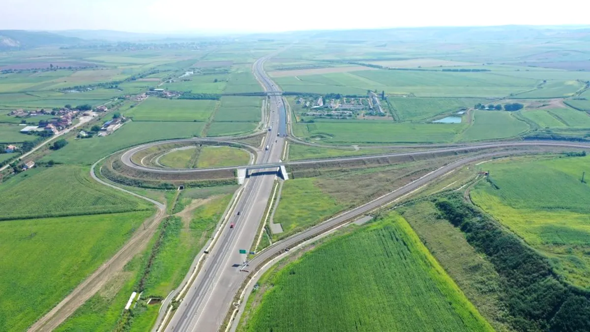 Încă 18 kilometri de autostradă dați în circulație în România. La câți am ajuns?