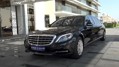 Mercedes-Maybach S600 Pullman. Cum arată cea mai luxoasă mașină din lume?