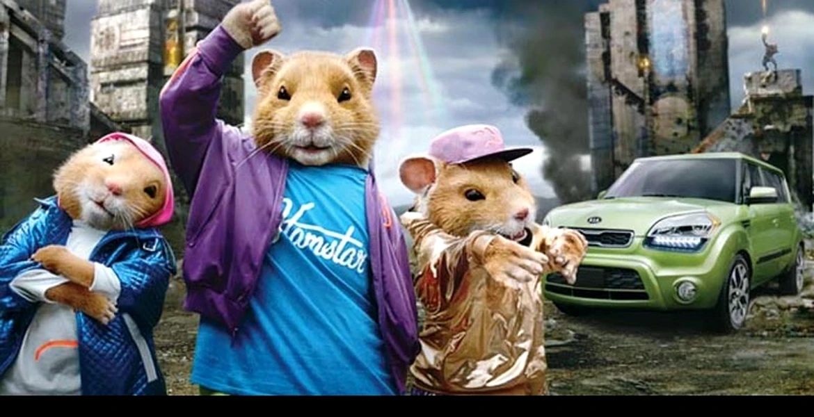 VIDEO: Hamsterii într-o nouă reclamă la Kia Soul!