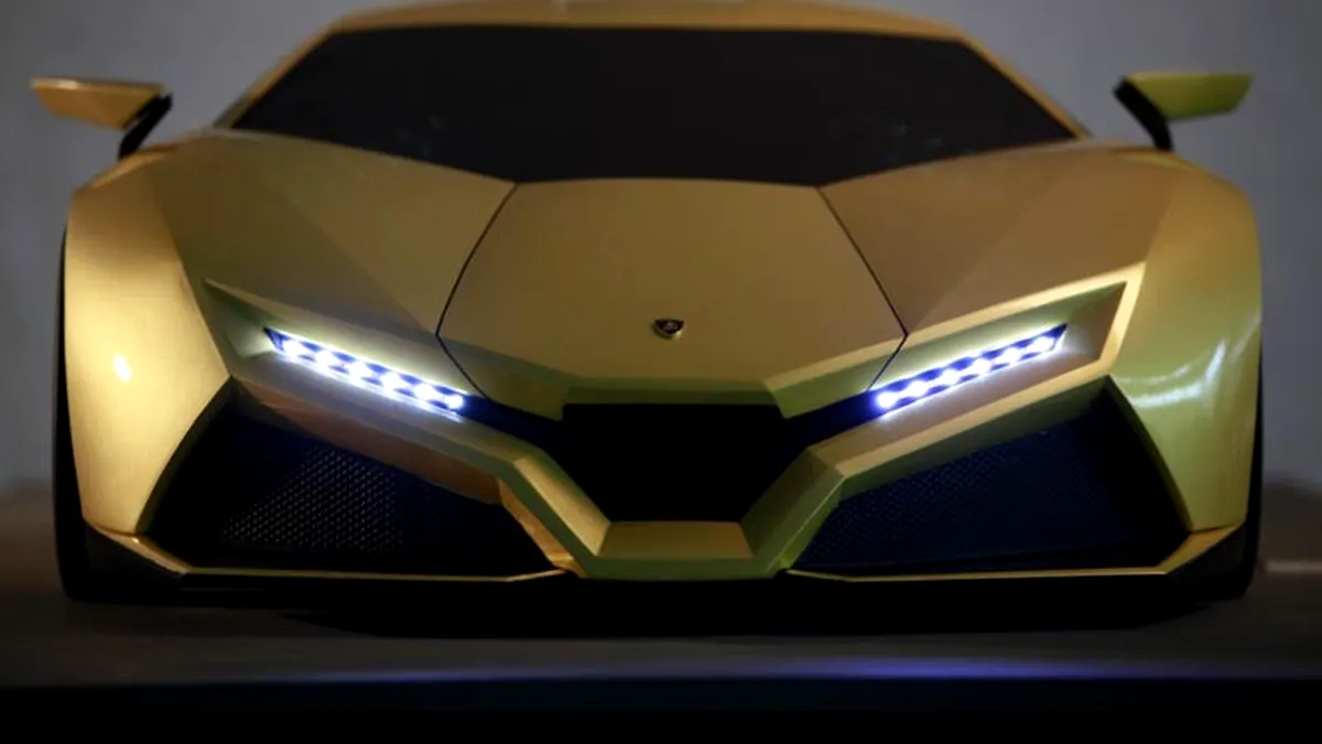 Un nou concept realizat de studenţi - Lamborghini Cnossus