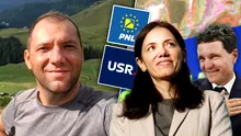 Fratele Mirabelei Grădinaru, partenera lui Nicușor Dan, intervine în criza politică. Bogdan Grădinaru atacă USR și susține că apropierea de PNL riscă să transforme partidul într-un “breloc” liberal
