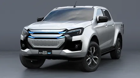 Isuzu D-Max va primi o versiune complet electrică. Camioneta ajunge în Europa în 2025