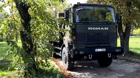 Cum arată cel mai nou camion militar construit de Roman Brașov - VIDEO