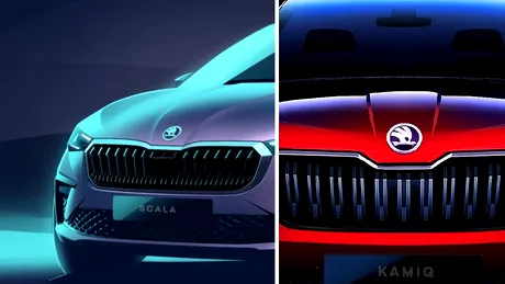 Refresh Skoda: Scala și Kamiq primesc un facelift