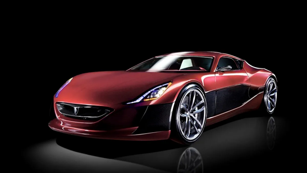 VIDEO - Necunoscutul Rimac Concept One, de 1.000 de CP, lasă în praf Tesla şi Ferrari