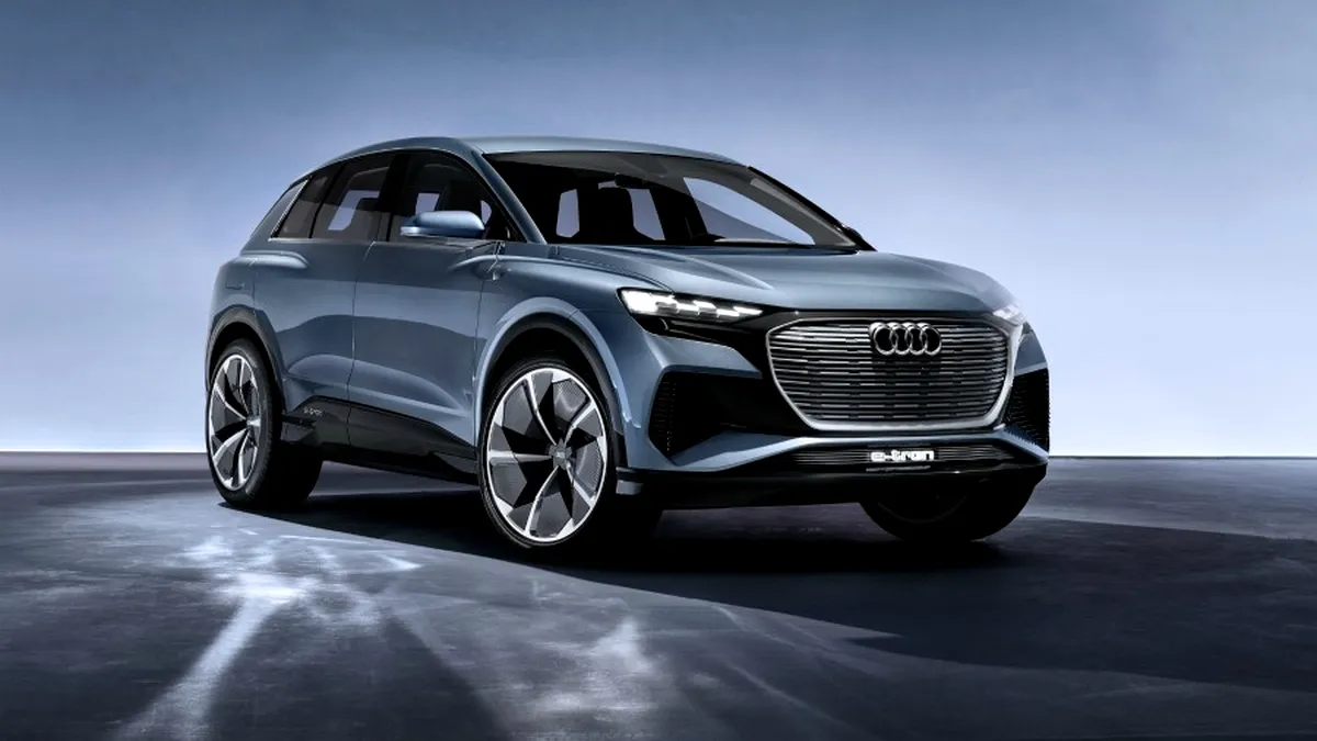 Audi va construi modelul electric Q4 e-tron în China şi Europa - GALERIE FOTO
