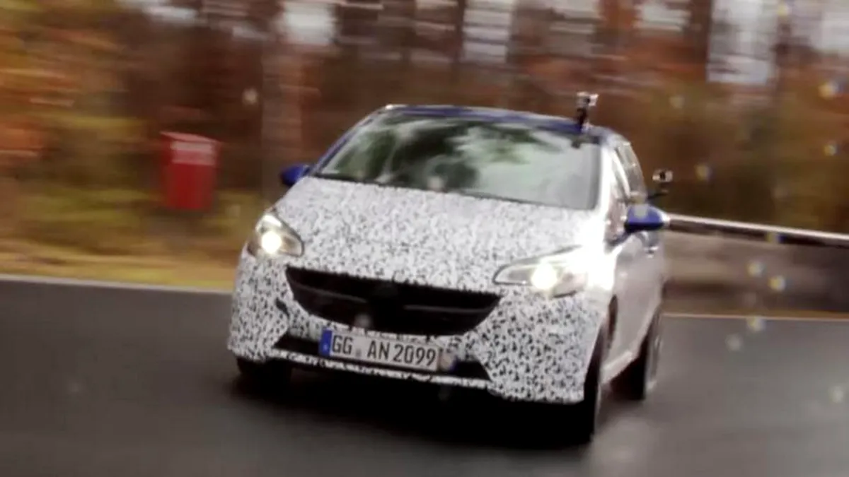VIDEO: Teaser pentru noul Opel Corsa OPC