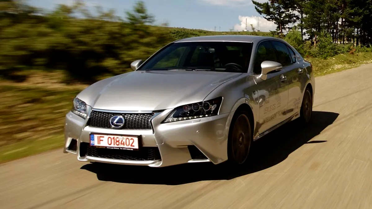 Am testat executive-ul hibrid al momentului: Lexus GS 450h F-Sport