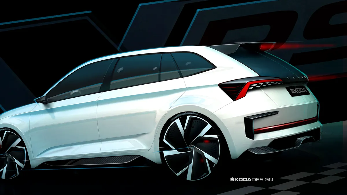 Skoda prezintă hibridul plug-in VISION RS. Conceptul îmbină materialele vegane cu metode sustenabile de producţie 