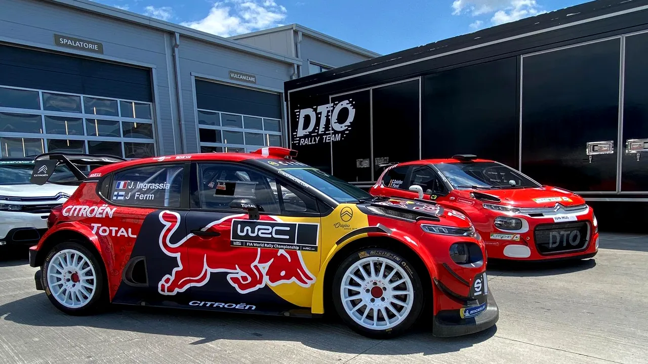 Citroen C3 WRC la Raliul Argesului 
