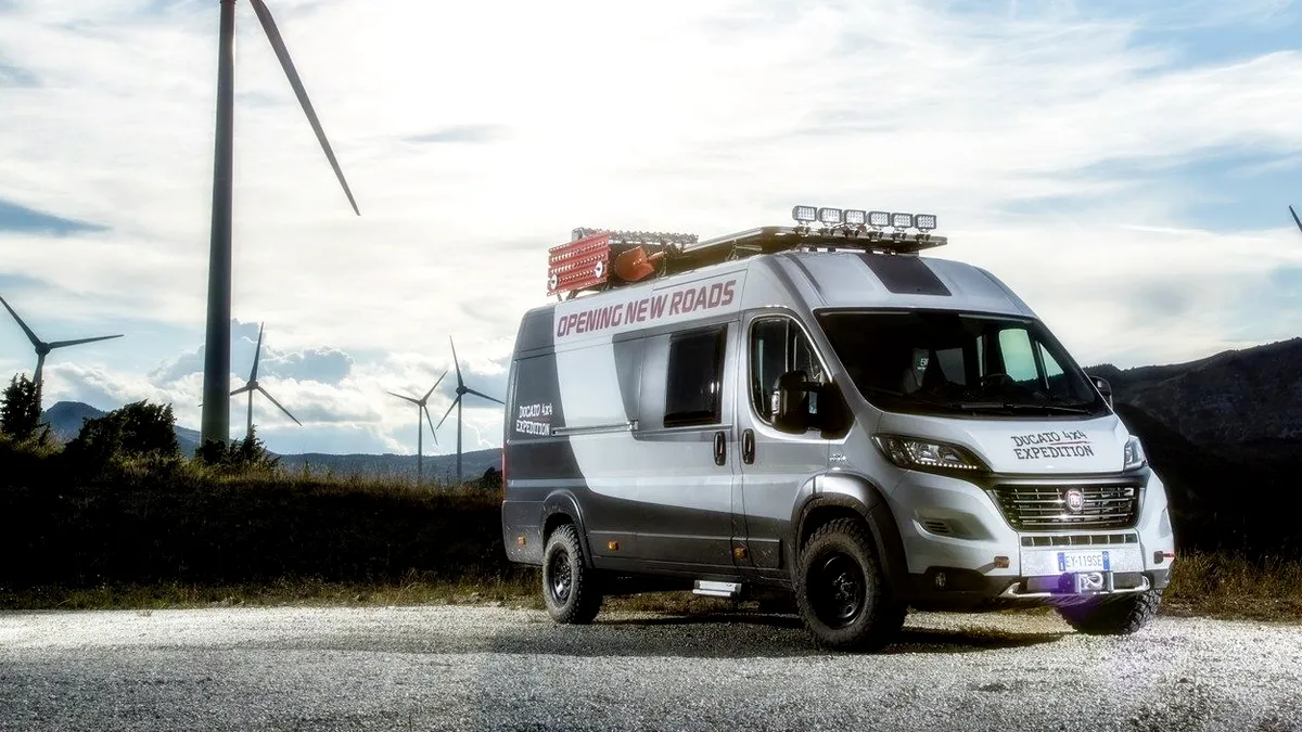 Un Fiat pentru lumea largă: Ducato 4x4 Expedition [VIDEO]