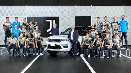 Jucătorii echipei de fotbal Juventus FC vor conduce noua generație de Jeep Grand Cherokee