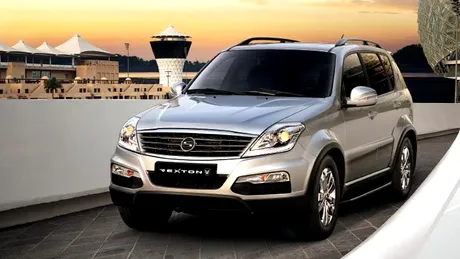 SsangYong Rexton W debutează pe piaţa din Coreea de Sud