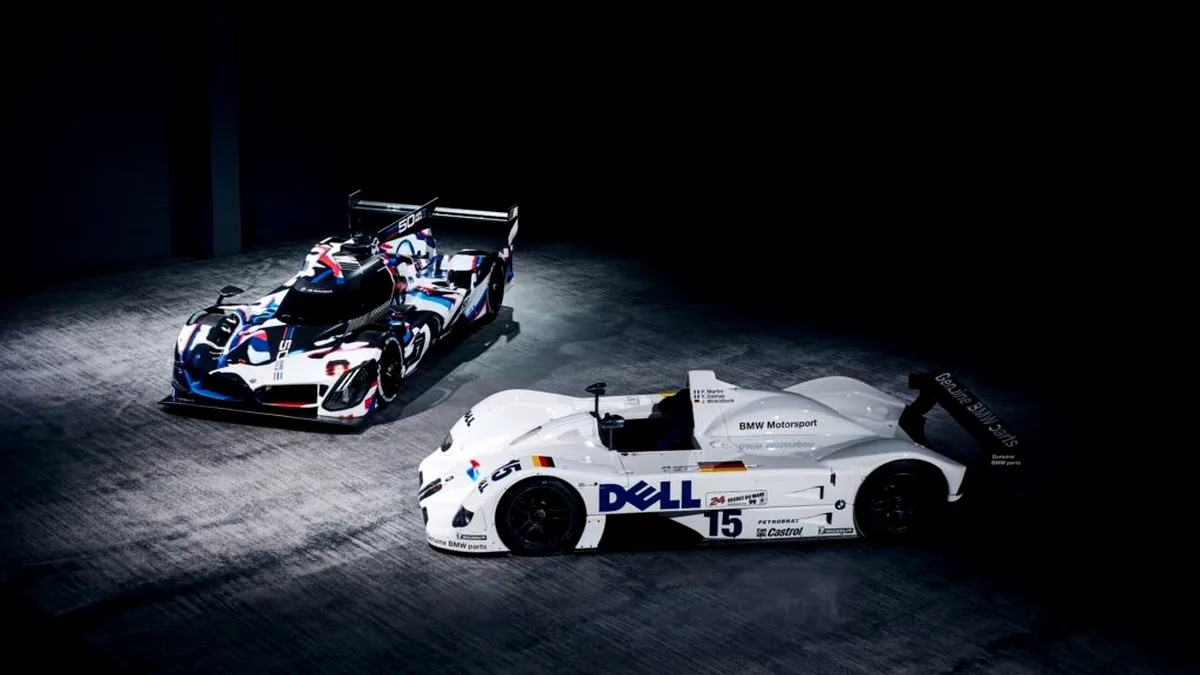 BMW se întoarce la Le Mans cu prototipul M Hybrid V8