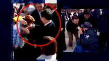 O femeie i-a sărutat mâna lui Nicușor Dan, la Chișinău! Reacția IREALĂ a președintelui