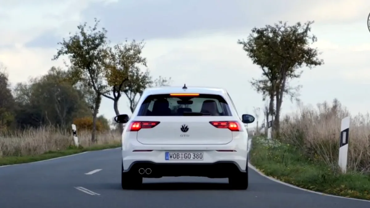Cel mai tare hot hatch diesel, Volkswagen Golf GTD, a scăpat pe autobahn. Cum accelerează mașina?