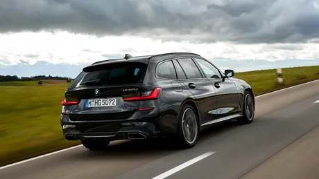 BMW a dezvăluit un teaser cu viitorul break de performanță M3 Touring (cu video)