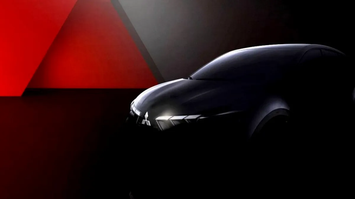 Mitsubishi a publicat o primă imagine-teaser cu viitoarea generație a crossover-ului ASX