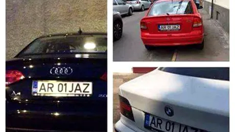 FOTO - Maşini cu acelaşi număr de înmatriculare, o realitate în România. PLUS: Bucureşteanul care a 