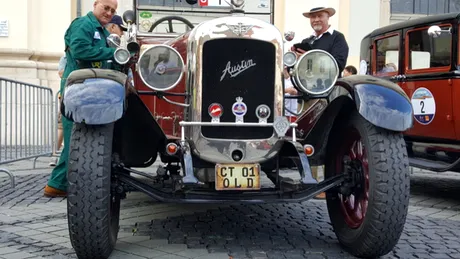O maşină de 92 de ani ia startul la Sibiu Rally Challenge