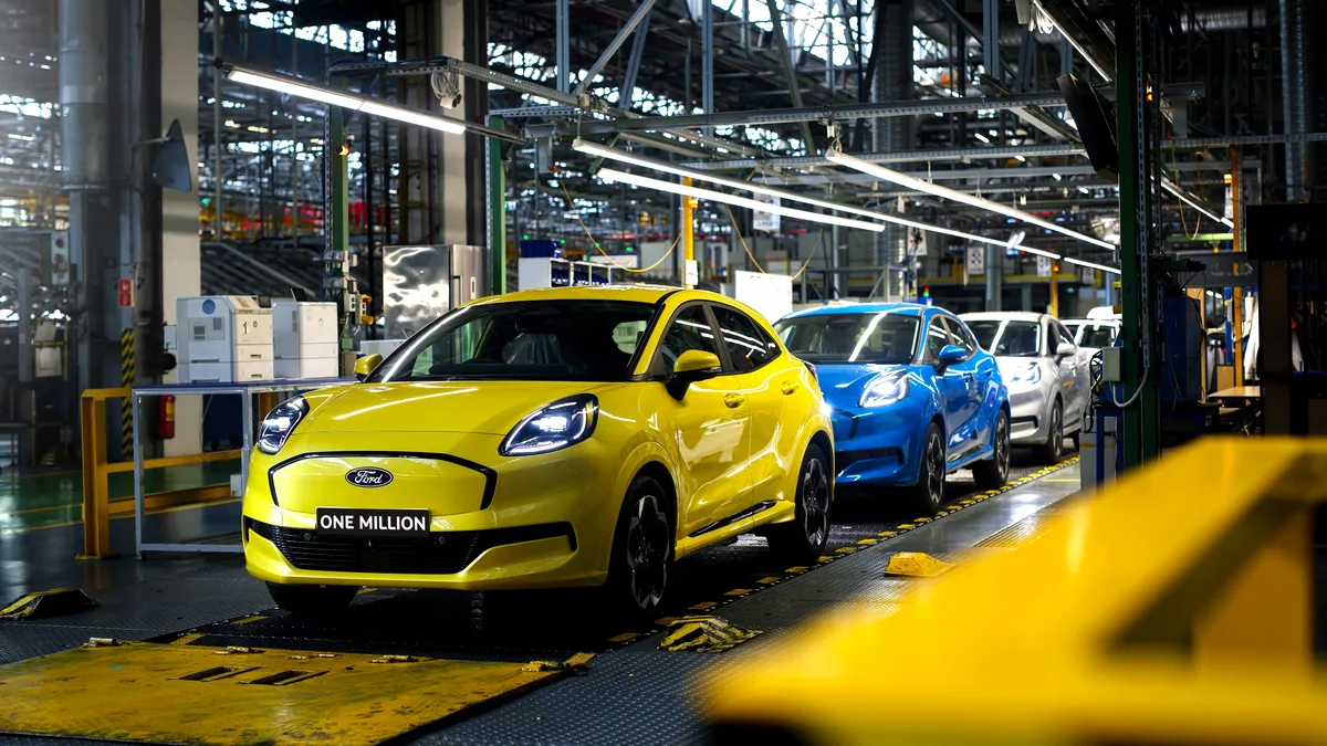 Producția de autoturisme din România este în declin. Scădere de 16% în iunie față de anul trecut