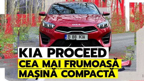 Kia Proceed: Una dintre cele mai frumoase mașini din clasa compactă – VIDEO