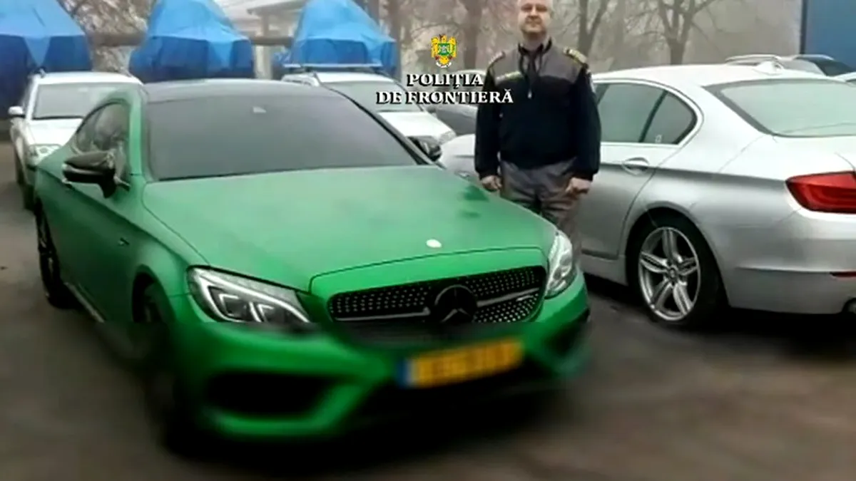 A vrut să intre în țară cu un Mercedes verde, dar a avut un șoc la vamă!