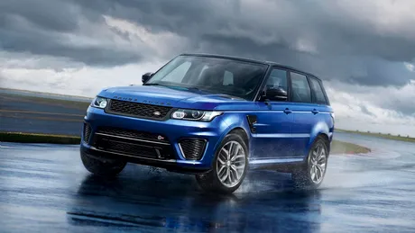 Range Rover Sport SVR, dezvăluit: 550 CP de furie auto britanică