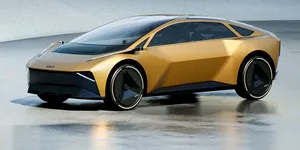Kia Vision Meta Turismo a fost prezentat la Milan Design Week. Volanul este inspirat de controllerele de gaming