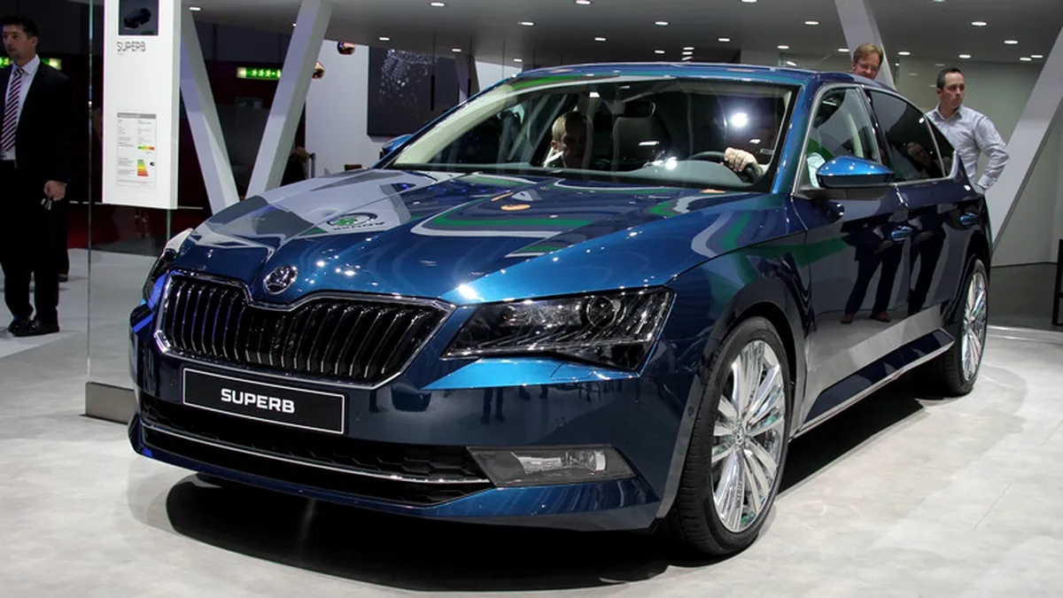 Ce am înţeles eu despre noua Skoda Superb la Geneva: e foarte, foarte mare