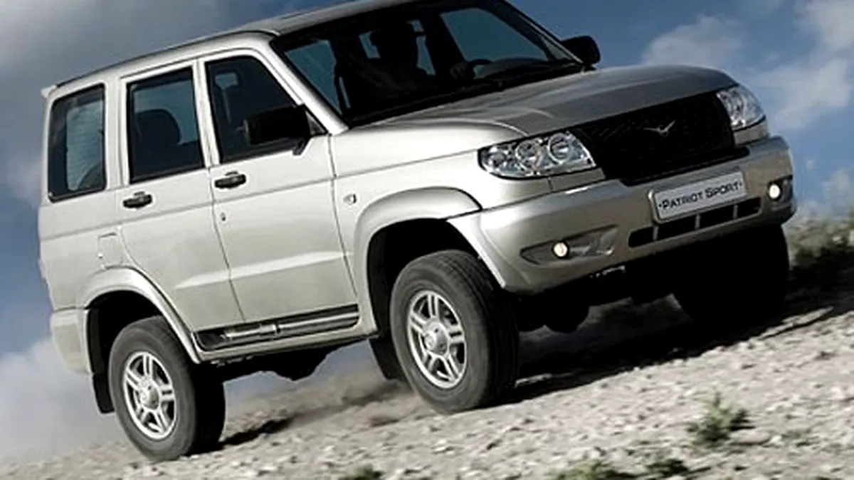 Rival rusesc pentru Duster? UAZ Patriot Sport