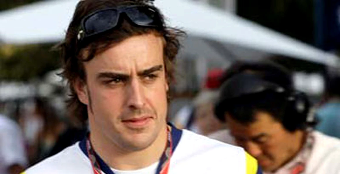 Fernando Alonso nemulţumit în Formula 1