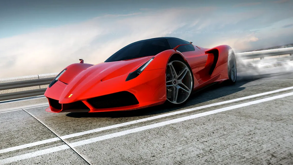 Studiu de design - cum ar putea arăta Ferrari F70, o altă propunere interesantă