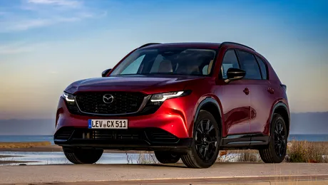 Test drive Mazda CX-5 e-Skyactiv G. Cum se aplică filozofia jinba ittai la aspect și la condus