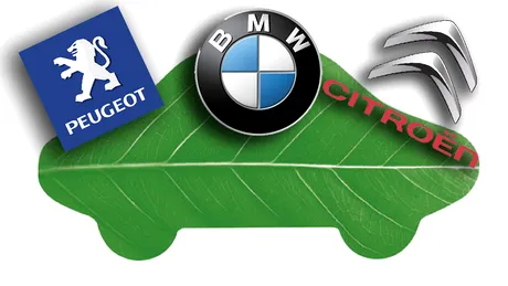 BMW şi PSA, joint-venture pentru motoare hibride