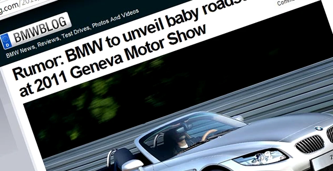 Zvonuri: un roadster BMW mai mic decât Z4 la Geneva 2011?