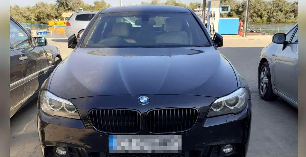 Un BMW Seria 5 căutat de INTERPOL a fost descoperit de polițiștii constănțeni