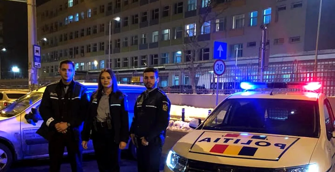 A ajuns la maternitate cu Logan-ul Poliției după ce a născut în mașină