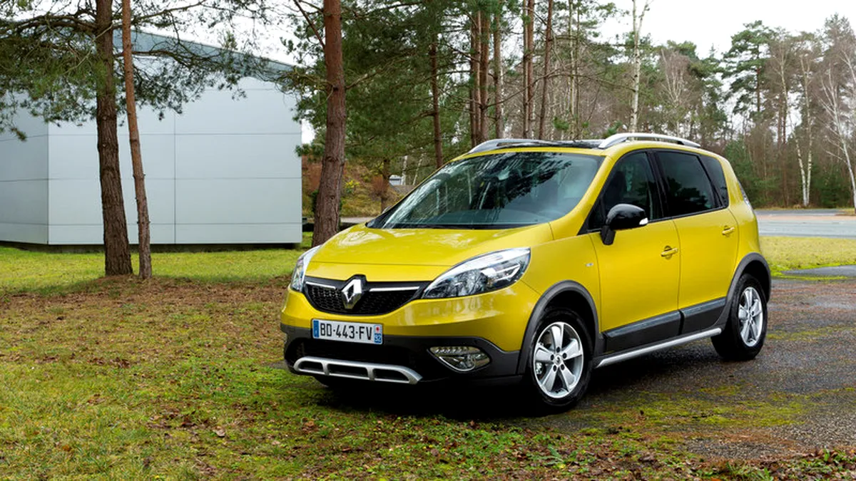Renault Scenic facelift şi Scenic XMOD, pregătite pentru Geneva 2013