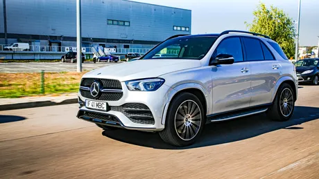 Test drive Mercedes-Benz GLE 450 4Matic: MBUX la puterea SUV