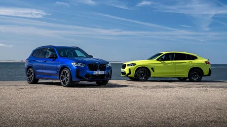 Noile BMW X3 și X4 facelift și versiunile lor M Competition - Look nou și până la 510 cai putere